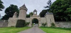 Duns Castle entrance