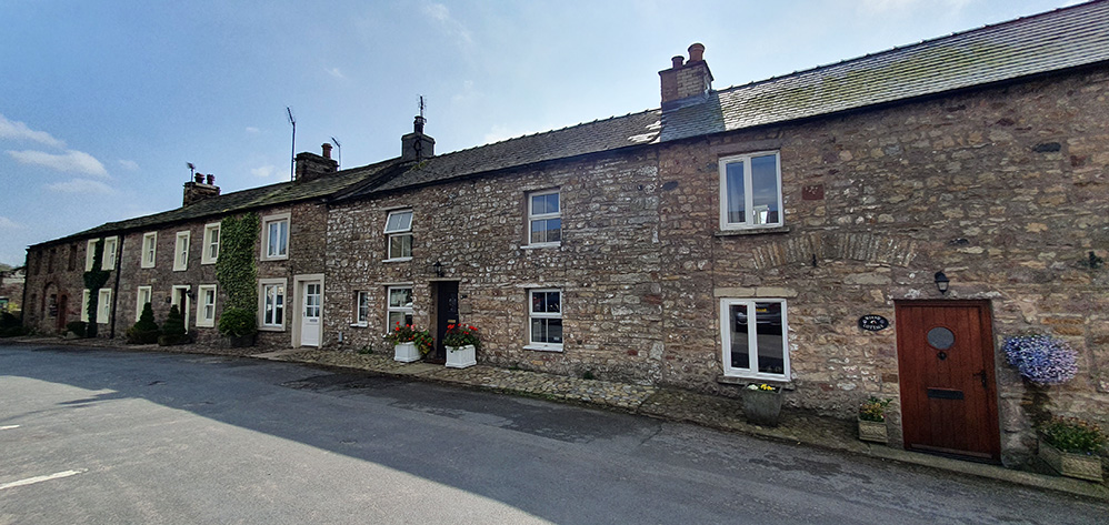 Cottages near Brough Castle