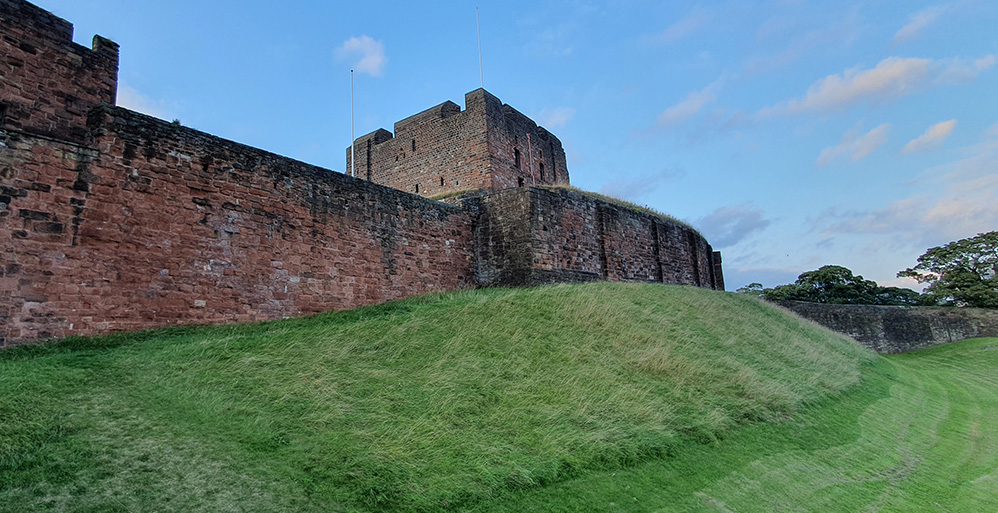 Carlisle Castle, where King David I of Scotland died 