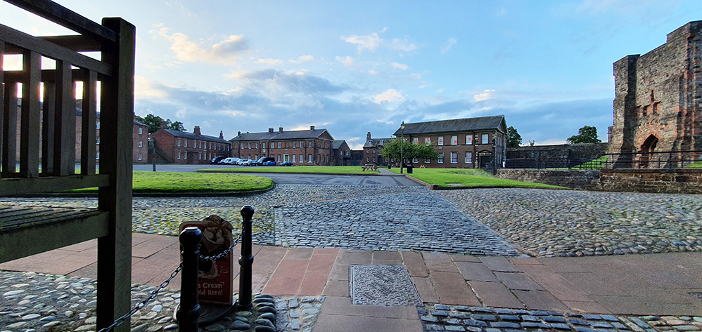 Carlisle Castle outer Bailey and museums