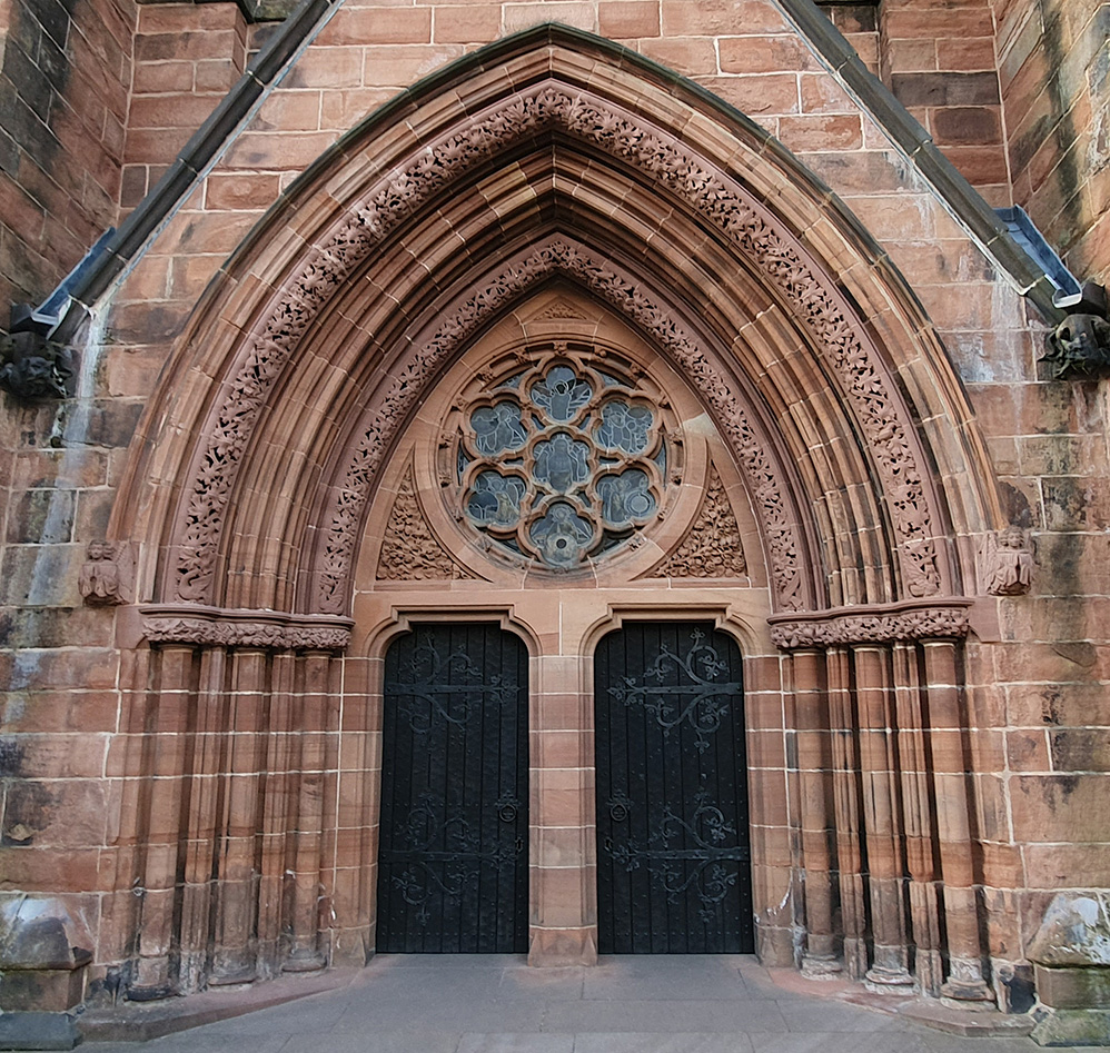 Doorway, Carlisle Cathedral 