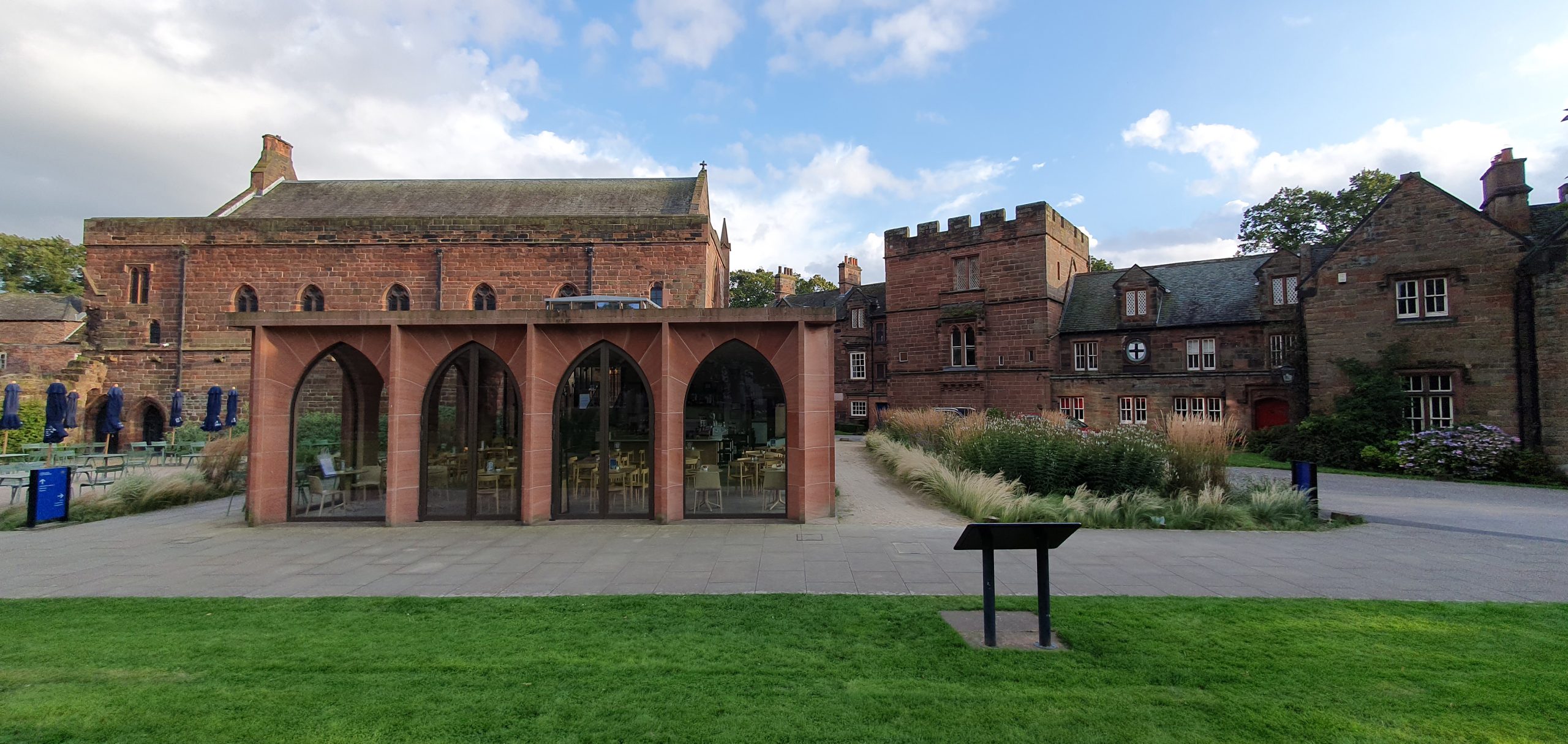 Archaeological digs in the precincts of Carlisle cathedral show evidence of Roman and later Viking occupation