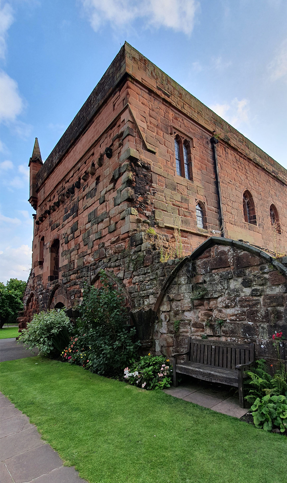 The Refectory building of Carlisle's cathedral priory 