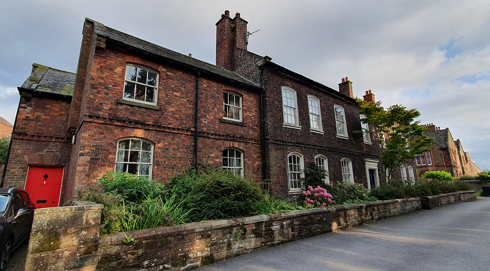 Houses, Carlisle Cathedral precinct 