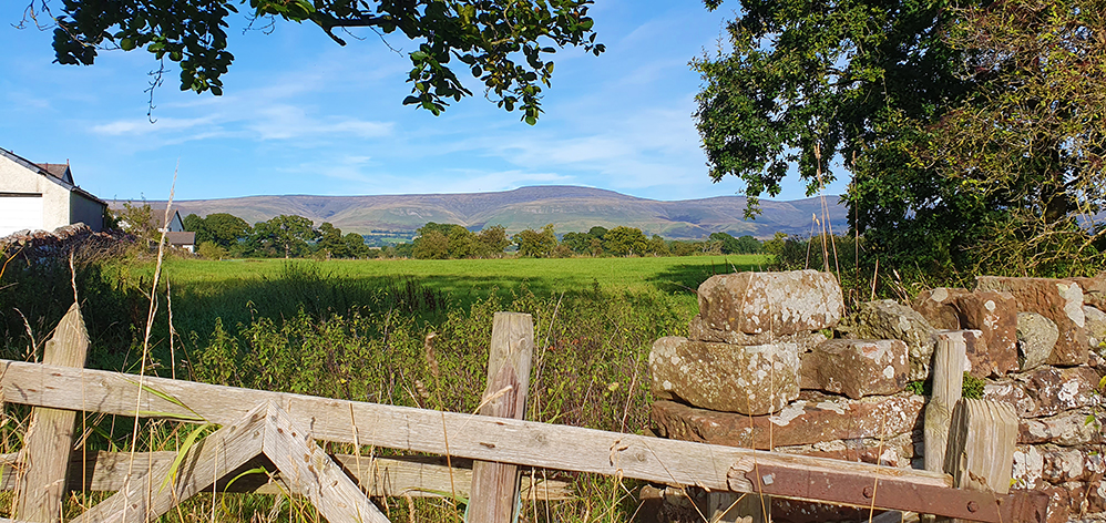 View of Cross Fell from Culgaith