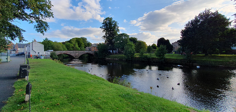 River Eden and bridge, Appleby 