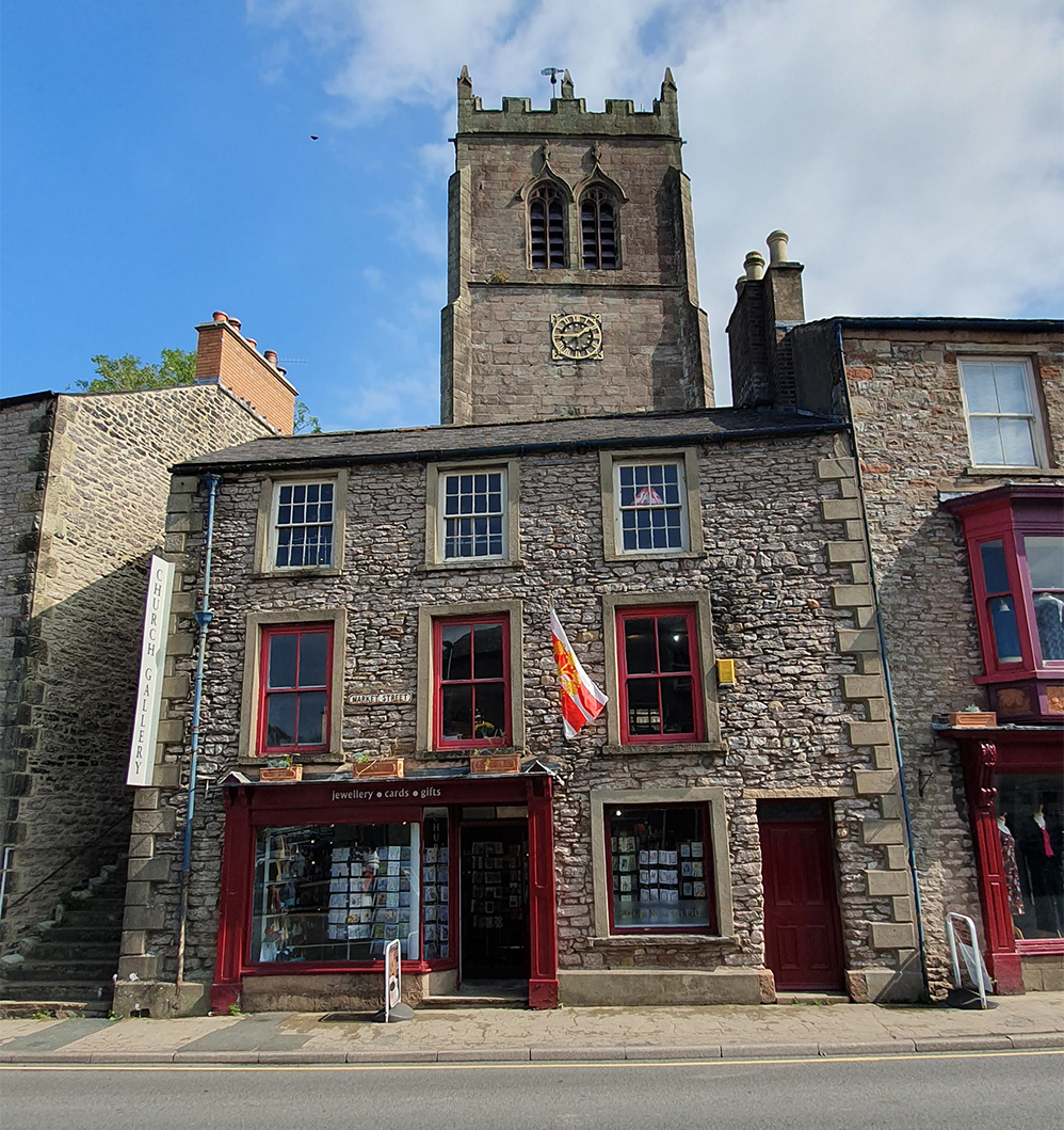 Market Street and St Stephens Church, Kirkby Stephen