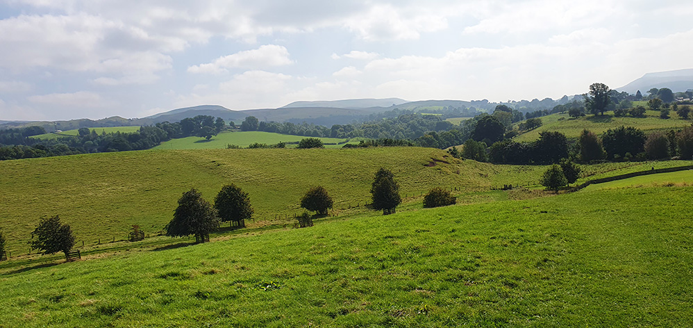 Looking towards Mallerstang from Kirkby Stephen 