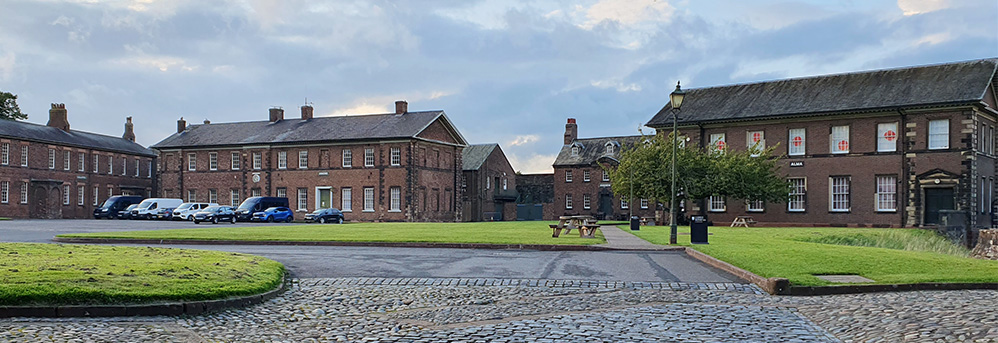 Carlisle Castle outer Bailey and museums 