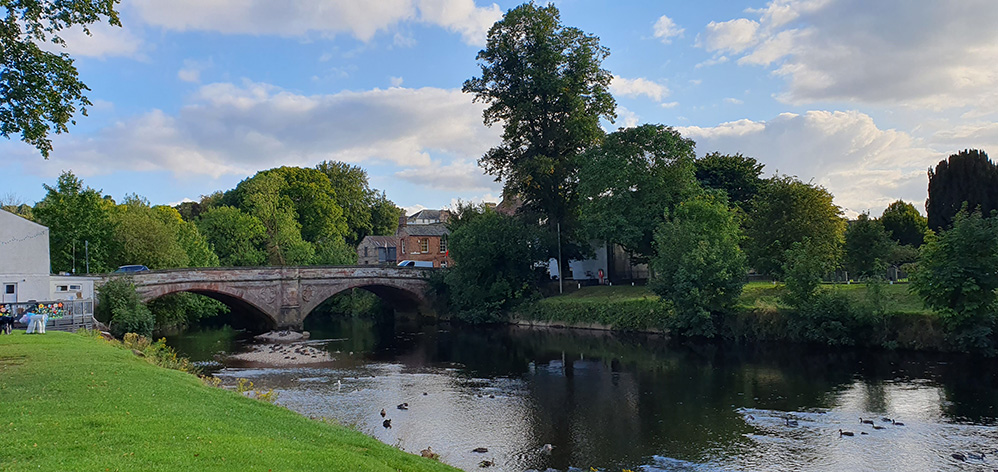 River Eden and bridge, Appleby 