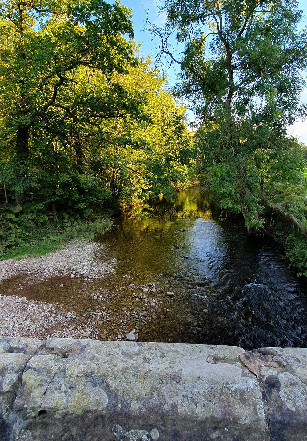 River Lyvennet east of Morland 