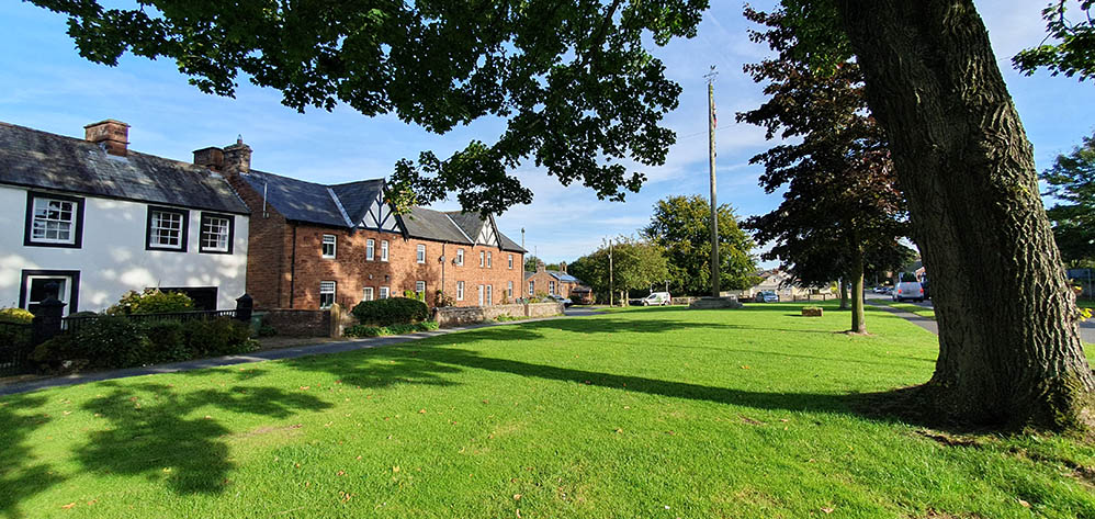 Temple Sowerby village and maypole 