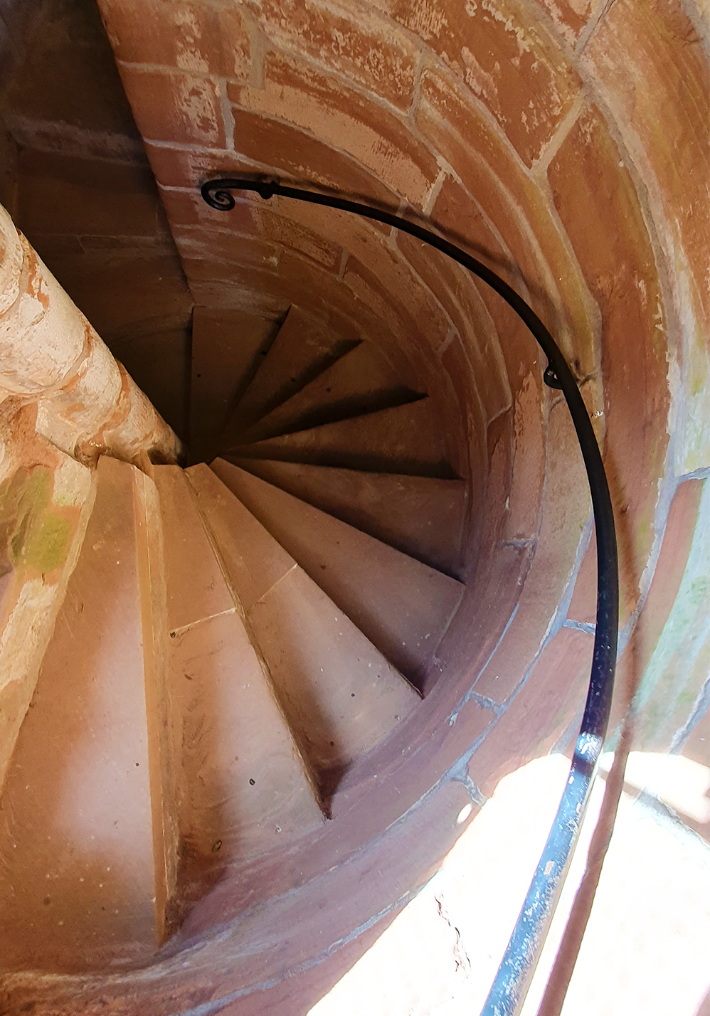 Wetheral Priory Gatehouse stairs 
