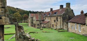Mount Grace Priory : priory ruins and house