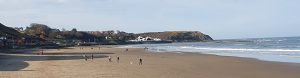 Scarborough North Bay looking towards Scalby Ness and the Sealife Centre